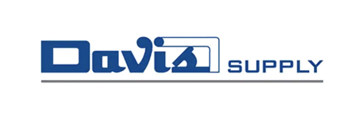 Davis Supply logo - blue text