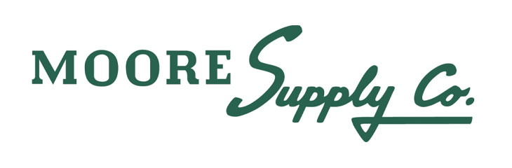 Moore Supply Company logo - green text