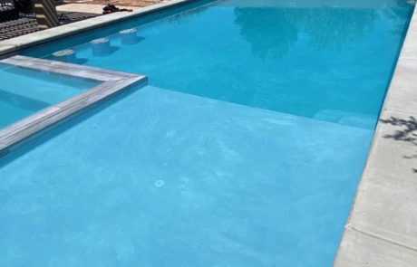 Sparkle Quartz - Lakeside beach entry pool with spa