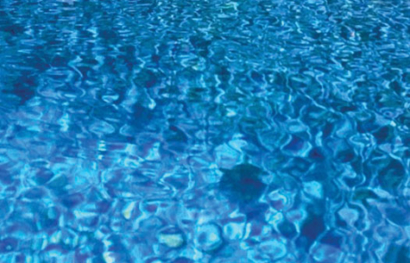 Sky Blue water color sample